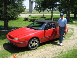 Rod and the new car