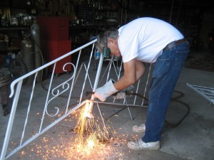 Nothing cuts through steel like an Oxy-Acetylene torch