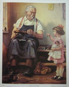 Fixing Dollies Shoes