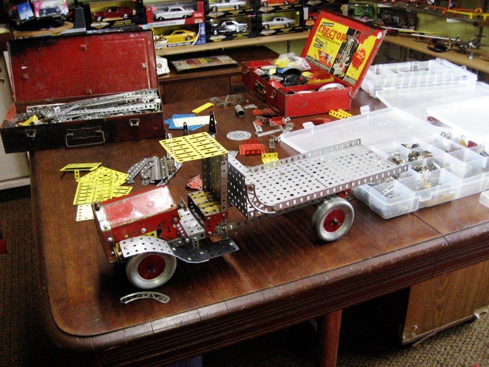 Erector Truck in Progress